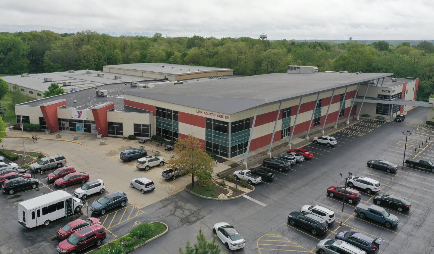 An aerial view of the Illinois Valley YMCA on Tuesday, May 7, 2024 in Peru.