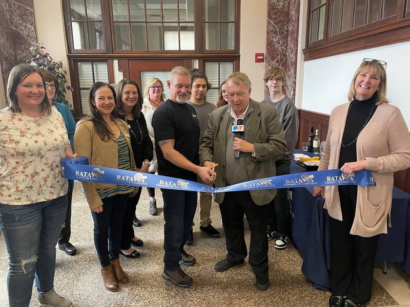 The Batavia Chamber of Commerce welcomed new Batavia Chamber member Guardian Radon Mitigation and Construction Services with a ribbon cutting ceremony on Monday, March 6. The event was held in the lobby of the Batavia Chamber’s office, 106 W. Wilson St. in Batavia.