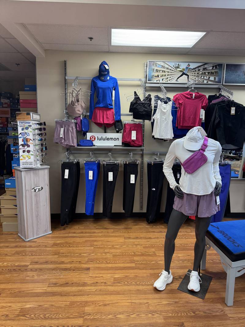Find an assortment of quality fitness wear at Dick Pond Athletics in St. Charles.