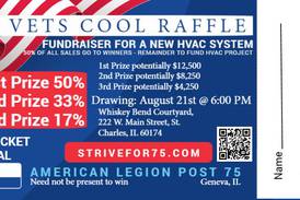Geneva Legion Post 75 hosts raffle to pay for new HVAC