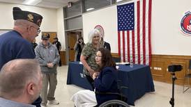 Duckworth hosts veterans town hall in Crystal Lake