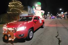 Photo: Ladd celebrates season with Lighted Snowman parade