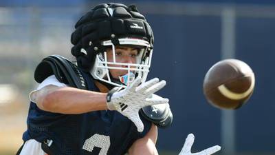 Oswego senior receiver Teddy Manikas, in third varsity season, ready to take center stage in offense