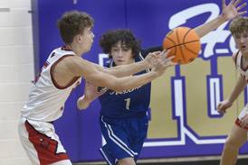 Photos: Newark vs. Hall boys basketball in the Huskers Hardwood Tip-Off Tournament 