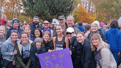 Dixon’s Daniela Lovett runs to state cross country medal after taking 19th
