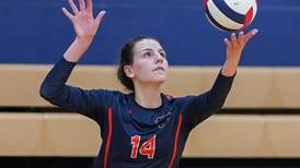Photos: Oswego vs. Rosary in girls volleyball
