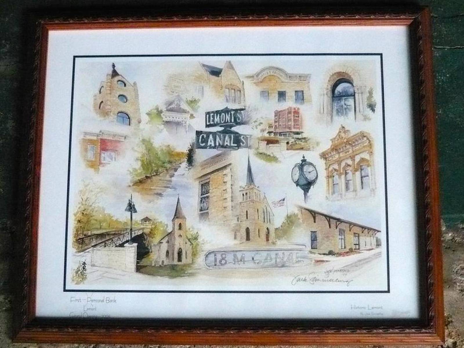 Lemont Then...And Now historical photo exhibit on display Shaw Local