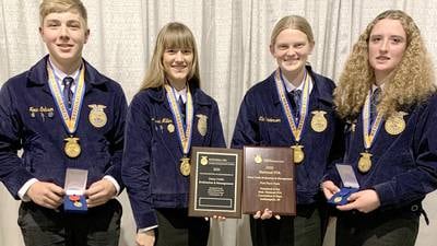 Eastland team wins national dairy judging competition