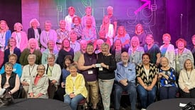 100+ Women Who Care of Ogle County donates to Polo Area Community Theater