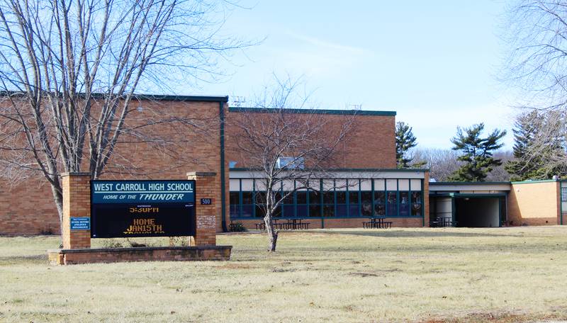 West Carroll High School in Savanna will relocate to Mount Carroll for the 2025-26 school year.