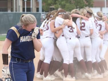 Softball: LeRoy edges Marquette in 8 innings, moves on to Class 1A state