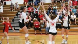 Photos: Henry-Senachwine volleyball beats Woodland in three sets