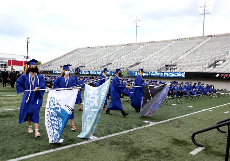 Photos St. Charles North High School graduation ceremony Shaw Local
