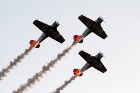 Peru police chief talks about how to best use police at TBM Avenger show