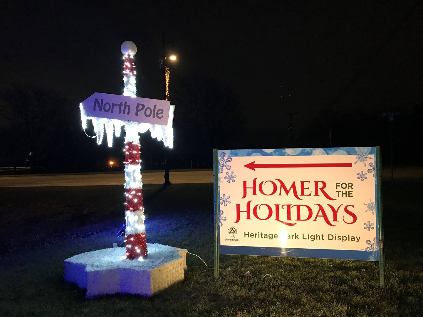 Celebrate the holiday season with the Homer for the Holidays event and park lighting ceremony from 4 to 6 p.m. Saturday, Dec. 6, 2025, at Heritage Park, behind Village Hall at 14240 W. 151st Street.