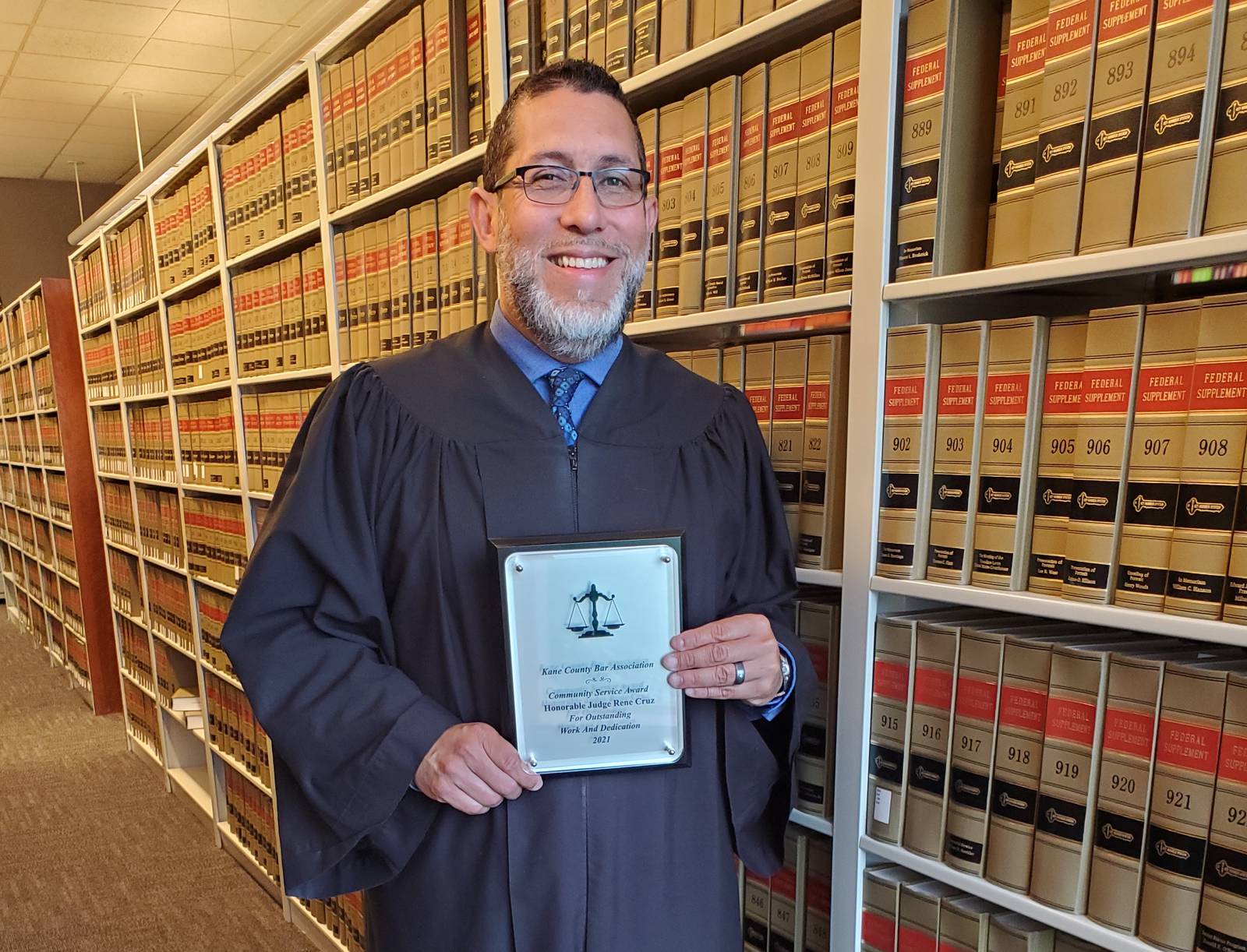 Kane Judge Cruz receives community service award Shaw Local