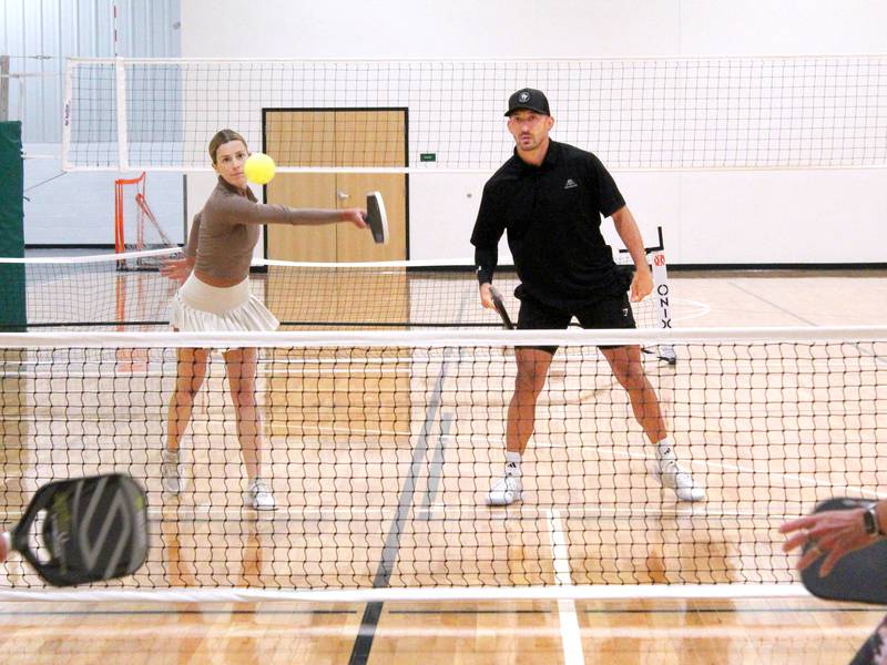 Paddles up, spirits high with pickleball in northwest Illinois