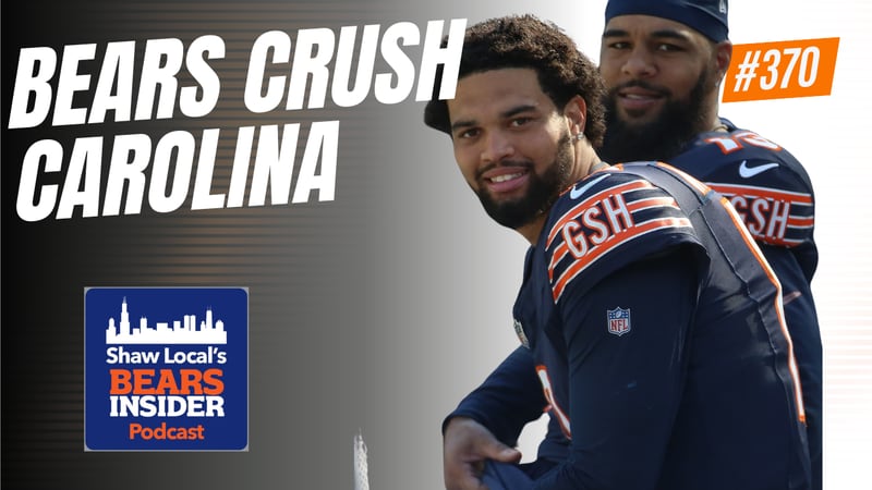 Bears Insider Podcast Episode 370: Bears crush Carolina, recap and news