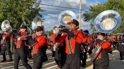 Photos: Barbs school spirit on display at DeKalb High School Homecoming Parade 2025