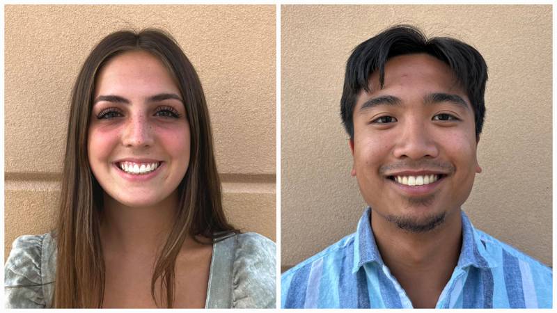 Hope Crouch and Christian Rosario of Princeton have been announced as recipients of the 2023 Zearing Scholarship.