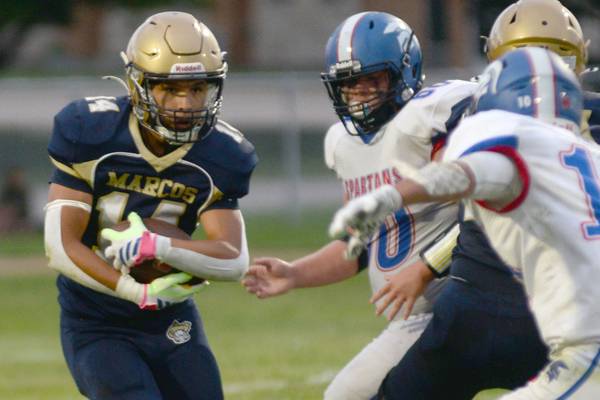 Photos: Polo rolls over Bushnell-Prairie City in Illinois 8-Man Football Association action