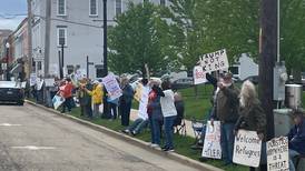 ‘People are fearful of losing our democracy,’ protesters rally against Trump administration in Princeton