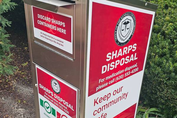 Kendall County suspending operation of medical sharps drop box because of safety concerns