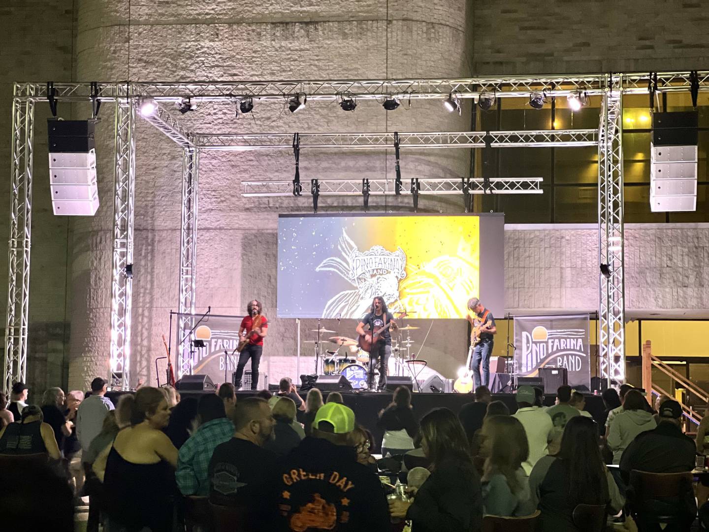 Container Collective Social is an outdoor music venue currently located in the parking lot of Spring Hill Mall in West Dundee. The venue will reopen in a new location for the 2024 season, and host national musicians and bands.