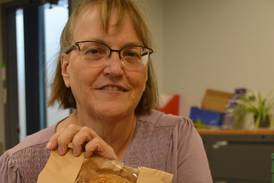 IVCC worker feeds campus pantry with bread baking