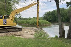Sediment removal project nearing halfway mark