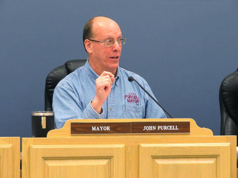 File photo: Yorkville Mayor John Purcell talks during a Feb. 25 City Council meeting at City Hall, 800 Game Farm Road in Yorkville.