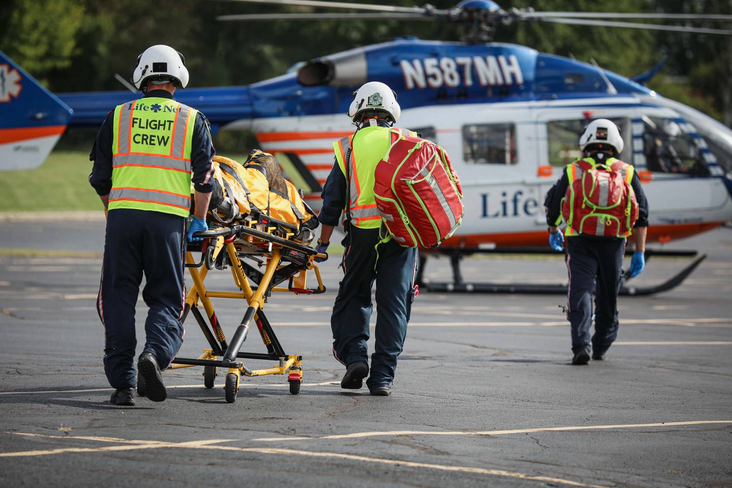 The Woodstock Fire/Rescue District responded at 1:06 p.m. Monday, Oct. 6, 2025, to the intersection of Route 47 and Charles Road for an SUV versus semi-truck crash. An occupant of the SUV was airlifted with serious injuries.