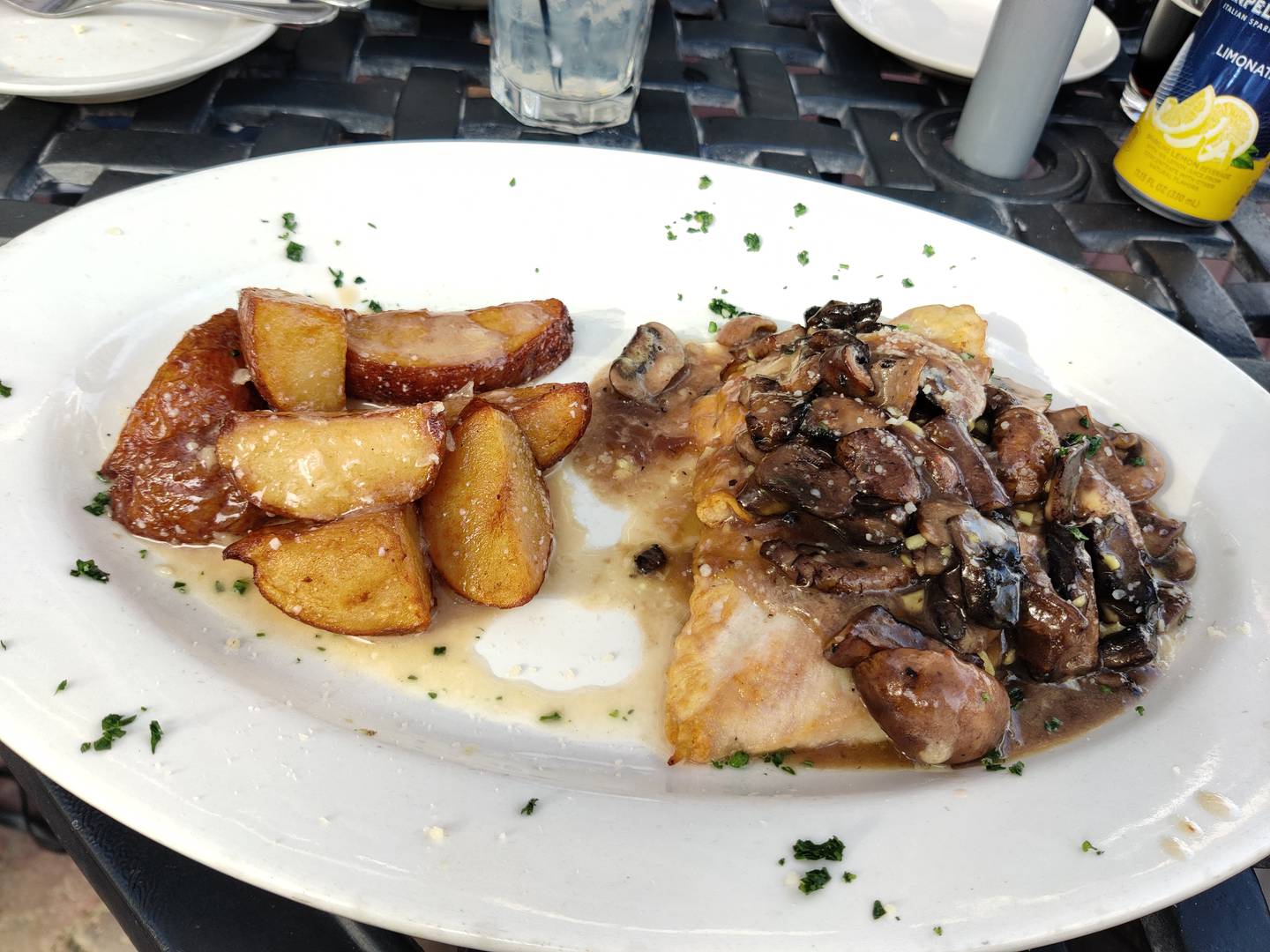 Petto di Pollo Marsala at La Za'Za' Trattoria in St. Charles.