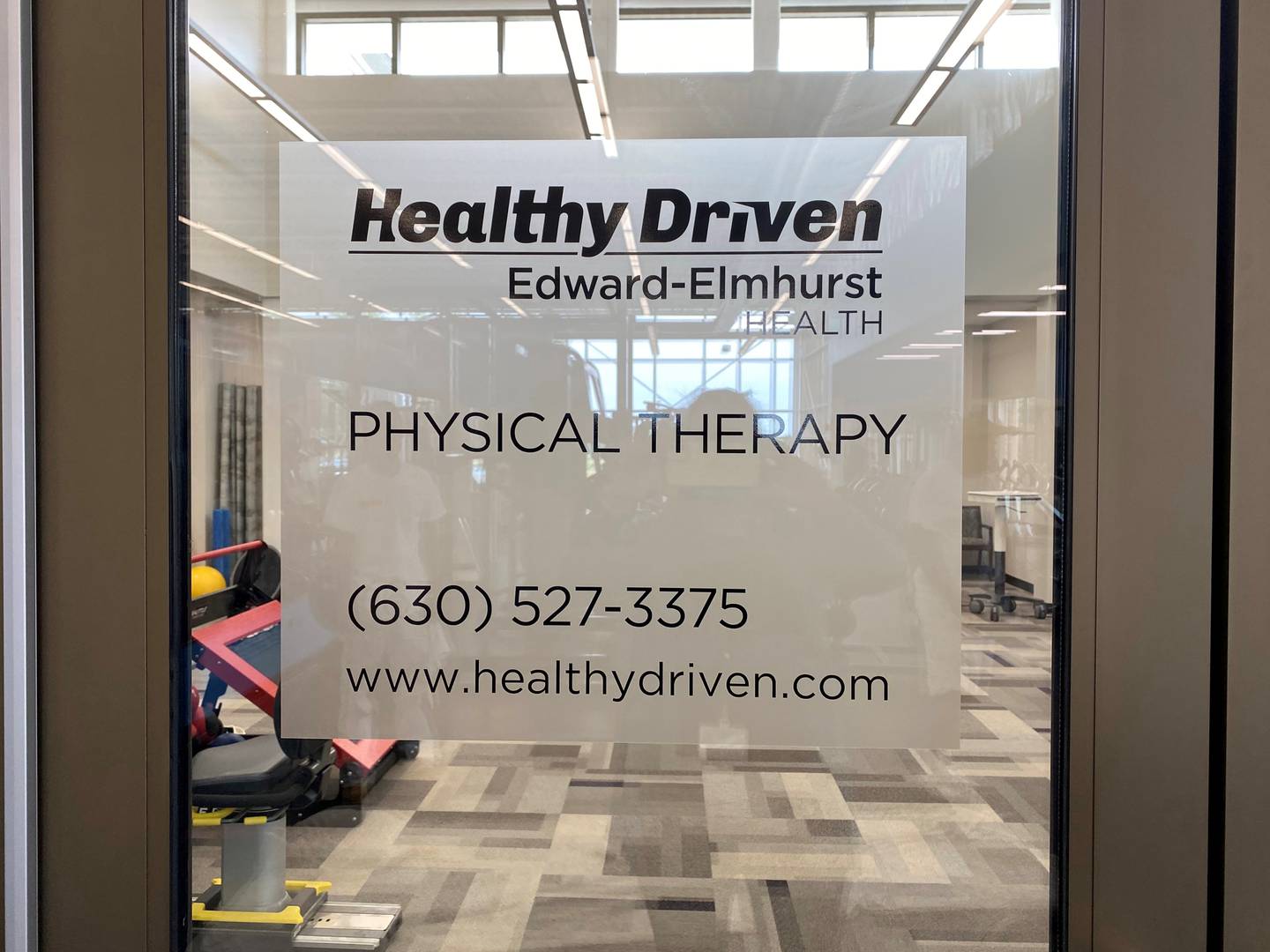 The new 2,000-square-foot Edward-Elmhurst Health physical therapy clinic at the C.W. Avery Family YMCA at 15120 Wallin Dr. in Plainfield offers physical therapy and free orthopedic and sports screenings by appointment.