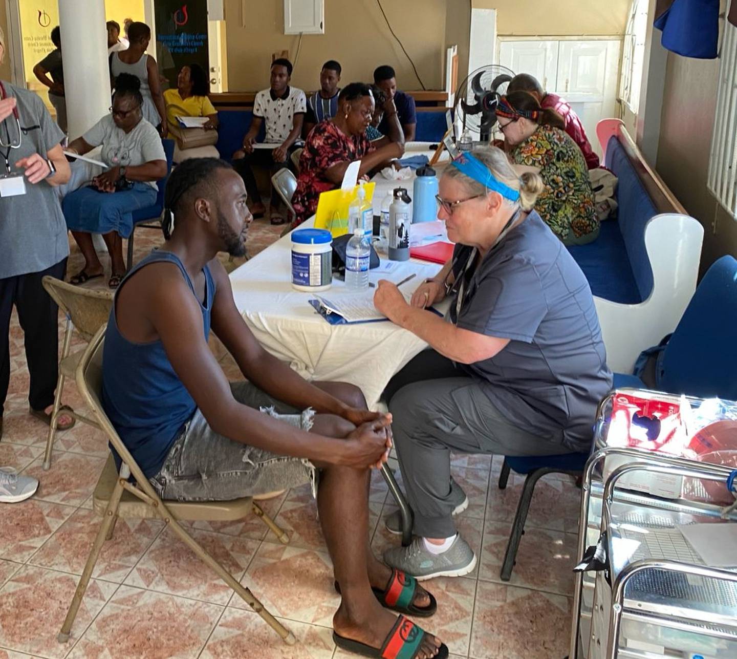 A team of 30 volunteers from around the country helped 500 people by providing free health care in February 2025 in Negril, Jamaica.