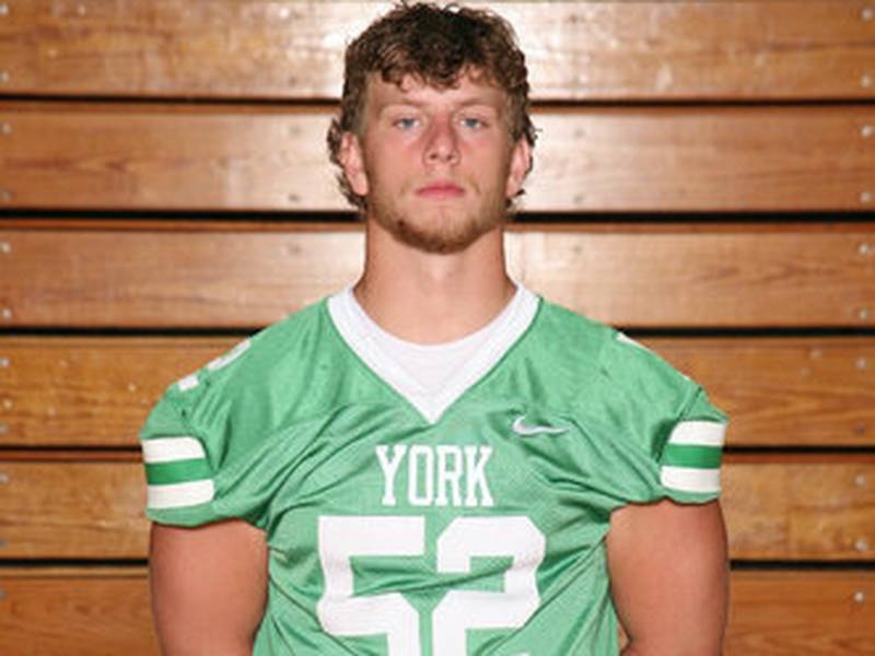 York senior John Renier