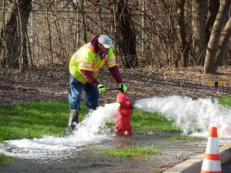 The city of St. Charles is performing hydrant flushing beginning Monday and continuing through Oct. 16.