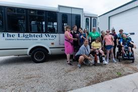 Photos: Lighted Way students visit Loch Countryside Kennel in Peru