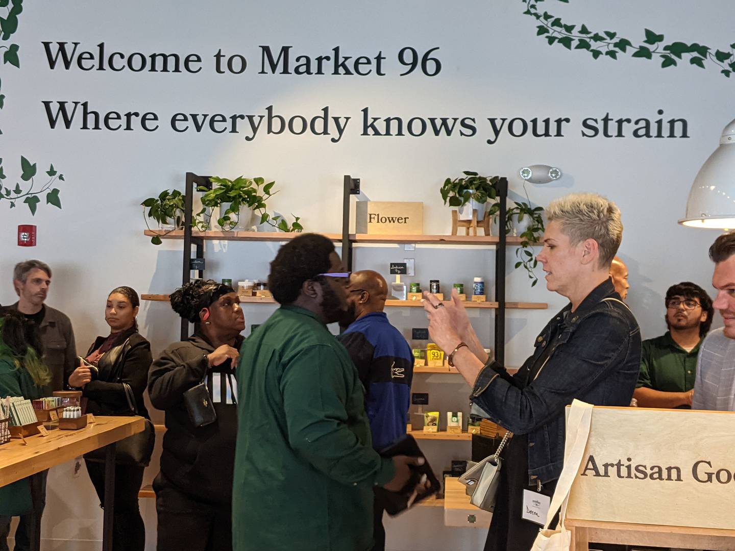 Market 96 held a ribbon cutting ceremony and open house on Sept. 14 at its new marijuana dispensary at 1144 Douglas Road in Oswego in the Mason Square shopping center.