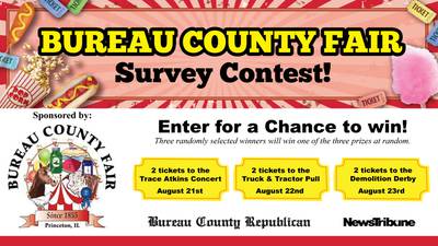 Bureau County Fair Survey Contest!