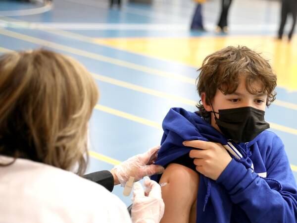 Photos: Vaccination clinic at Lyons Township High School