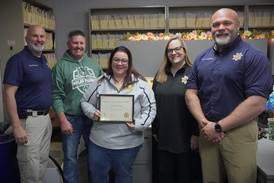 Kendall County Sheriff’s employee honored for exemplary records work