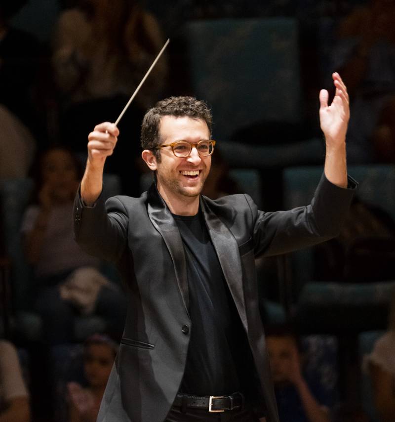 Chad Goodman is the conductor of the Elgin Symphony Orchestra.