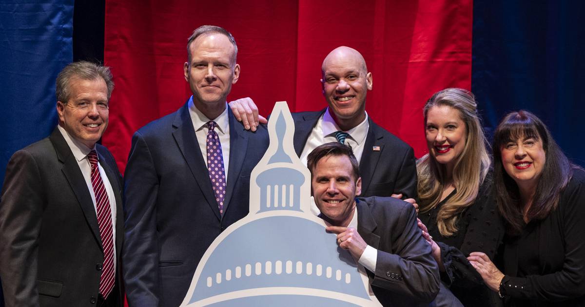 The Capitol Fools return to the McAninch Arts Center with unique brand of musical political satire
