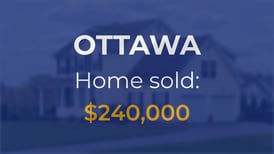 Sale closed in Ottawa: $240,000 for a single-family home built in 1923
