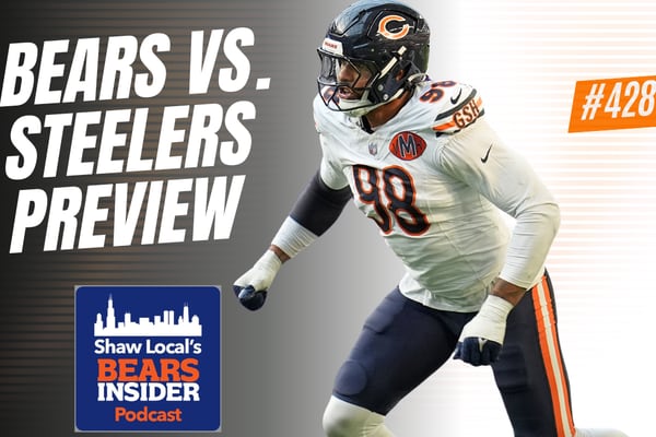 Bears Insider Podcast Episode 428: Bears vs. Steelers, will Aaron Rodgers play against his old rival?