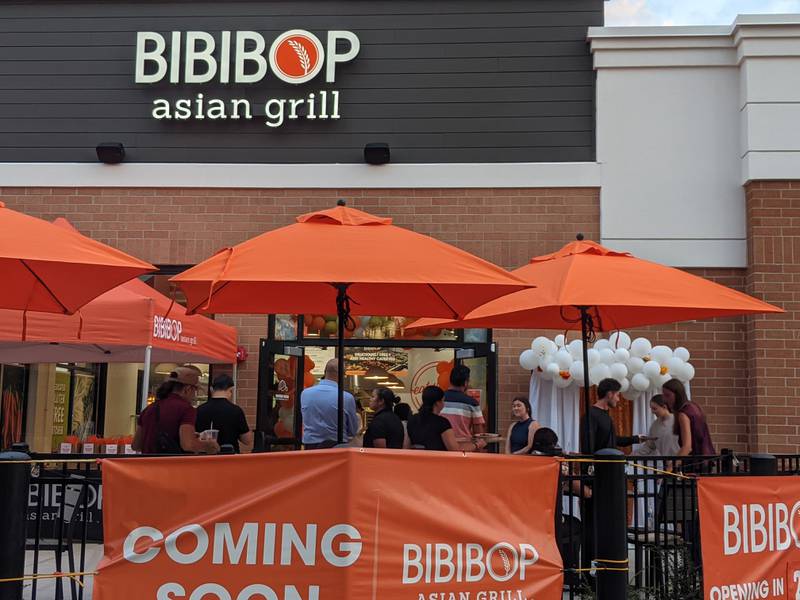 BIBIBOP will open at 11 a.m. Thursday at 2830 Walter Payton Memorial Highway (Route 34) following a ribbon-cutting ceremony at 10:30 a.m. The public is invited to the ceremony.

Members of the media were given a sneak preview Tuesday night of what the restaurant has to offer.