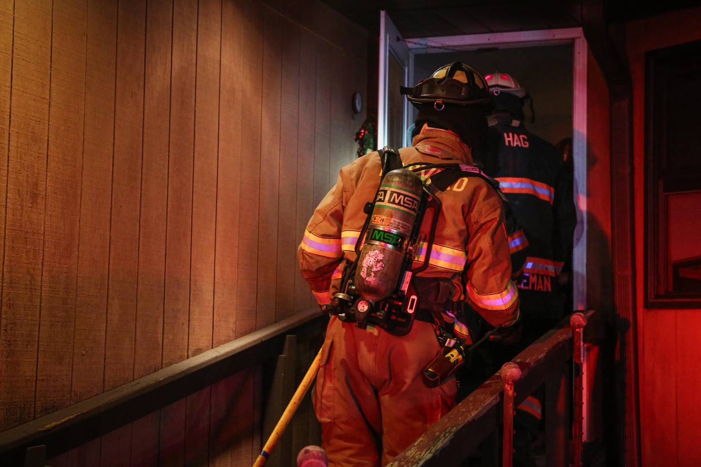 The Harvard Fire Protection District put out two fires overnight March 10-11, 2025.