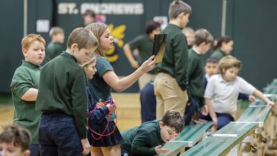 Photos: St. Andrew Catholic School gets fit with the saints