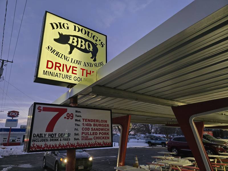 Dig Doug's in Streator reopened after a recent burglary.